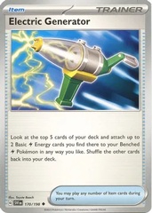 Electric Generator - 170/198 - Uncommon - Reverse Holo