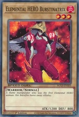 Elemental HERO Burstinatrix - SGX3-ENA03 - Common - 1st Edition