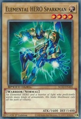 Elemental HERO Sparkman - SGX3-ENA05 - Common - 1st Edition