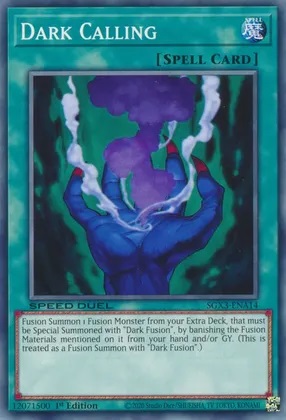 Dark Calling - SGX3-ENA14 - Common - 1st Edition