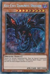 Red-Eyes Darkness Dragon - SGX3-ENB01 - Secret Rare - 1st Edition