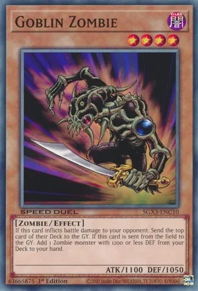 Goblin Zombie - SGX3-ENC10 - Common - 1st Edition