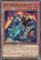 Heavy Knight of the Flame - SGX3-ENC12 - Common - 1st Edition