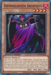 Infernalqueen Archfiend - SGX3-ENE04 - Common - 1st Edition