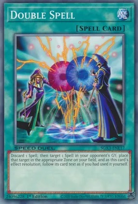 Double Spell - SGX3-ENE17 - Common - 1st Edition
