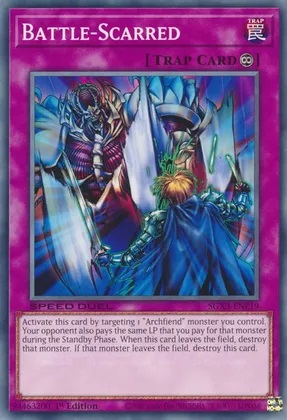 Battle-Scarred - SGX3-ENE19 - Common - 1st Edition