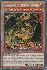 Hamon, Lord of Striking Thunder - SGX3-ENG02 - Secret Rare - 1st Edition