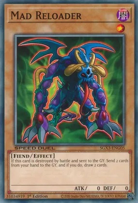 Mad Reloader - SGX3-ENG05 - Common - 1st Edition