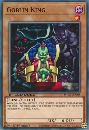 Goblin King - SGX3-ENG08 - Common - 1st Edition