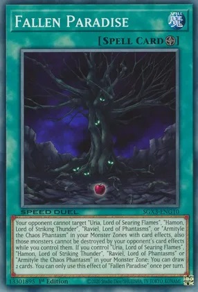 Fallen Paradise - SGX3-ENG10 - Common - 1st Edition