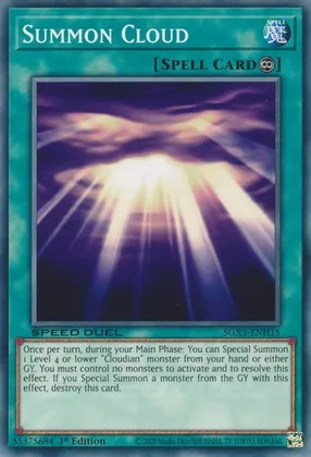 Summon Cloud - SGX3-ENH15 - Common - 1st Edition