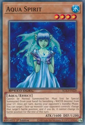 Aqua Spirit - SGX3-ENI20 - Common - 1st Edition