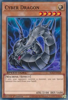 Cyber Dragon - SGX3-ENI28 - Common - 1st Edition