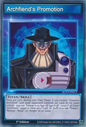 Archfiends Promotion - SGX3-ENS13 - Common - 1st Edition