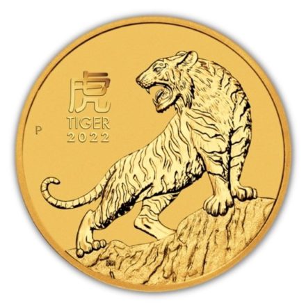 2022 1/2 oz Australian Gold Lunar Tiger