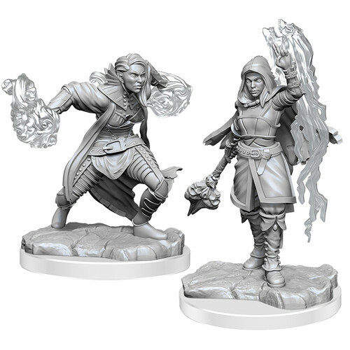 D&D Nolzurs Marvelous Miniatures: W20 Half-Elf Warlock