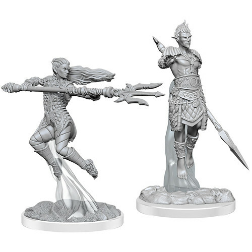 D&D Nolzurs Marvelous Miniatures: W20 Sea Elf Fighters