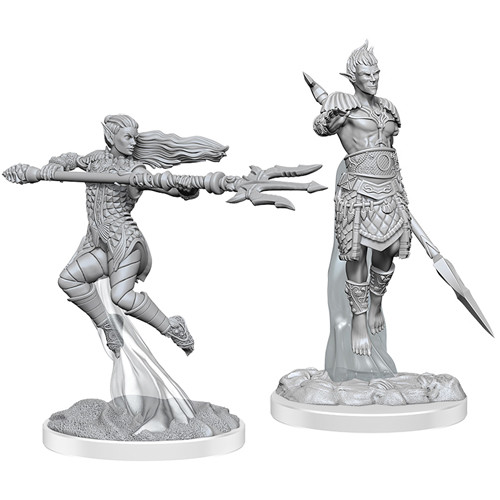 D&D Nolzurs Marvelous Miniatures: W20 Sea Elf Fighters