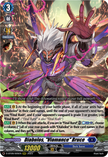 Diabolos, Viamance Bruce - D-BT09/005EN - RRR