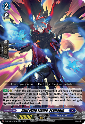 Azul Wild Flame, Frenadio - D-BT09/023EN - RR