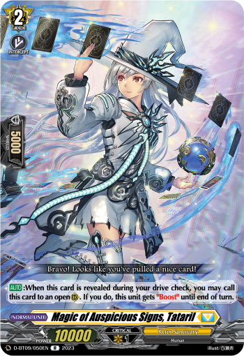 Magic of Auspicious Signs, Tataril - D-BT09/050EN - R
