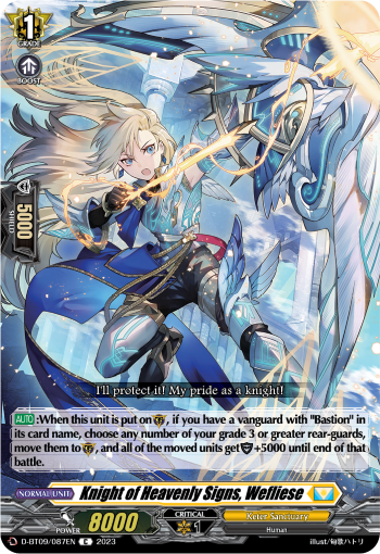 Knight of Heavenly Signs, Wefliese - D-BT09/087EN - C