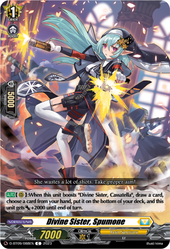 Divine Sister, Spumone - D-BT09/088EN - C