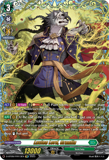 Lavien Lord, Granfia - D-BT09/FFR13EN - FFR