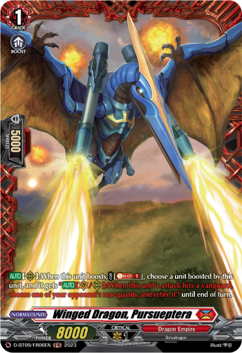 Winged Dragon, Pursueptera - D-BT09/FR06EN - FR