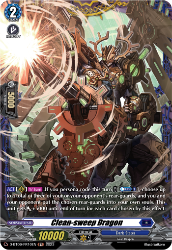 Clean-sweep Dragon - D-BT09/FR10EN - FR