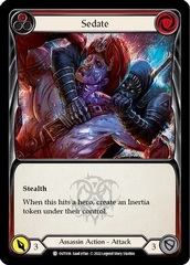 Sedate (Red) - Rainbow Foil