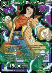 Android 17, Misused Power - P-490 - PR (Zenkai Series Tournament Pack Vol.3)