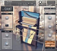 Native Instruments The Giant Upright Piano Software Instrument