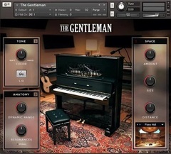 Native Instruments The Gentleman Upright Piano Software Instrument