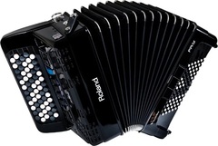 Roland FR-1xb Button-type V-Accordion - Black