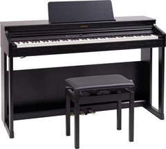 Roland RP-701 Digital Piano - Contemporary Black Finish with Matching Bench