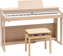 Roland RP701 Digital Piano - Natural Finish with Matching Bench