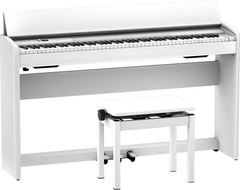 Roland F701 Digital Piano - White