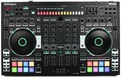 Roland DJ-808 4-deck Serato DJ Pro Controller with Drum Machine and Vocal Transformer