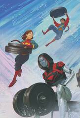 Action Comics #1054 Cvr C Talaski Connecting Cs Var 1 (STL267665)