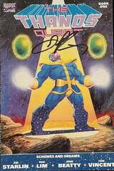 Df Thanos Quest #1 Starlin Sgn (STL264355)
