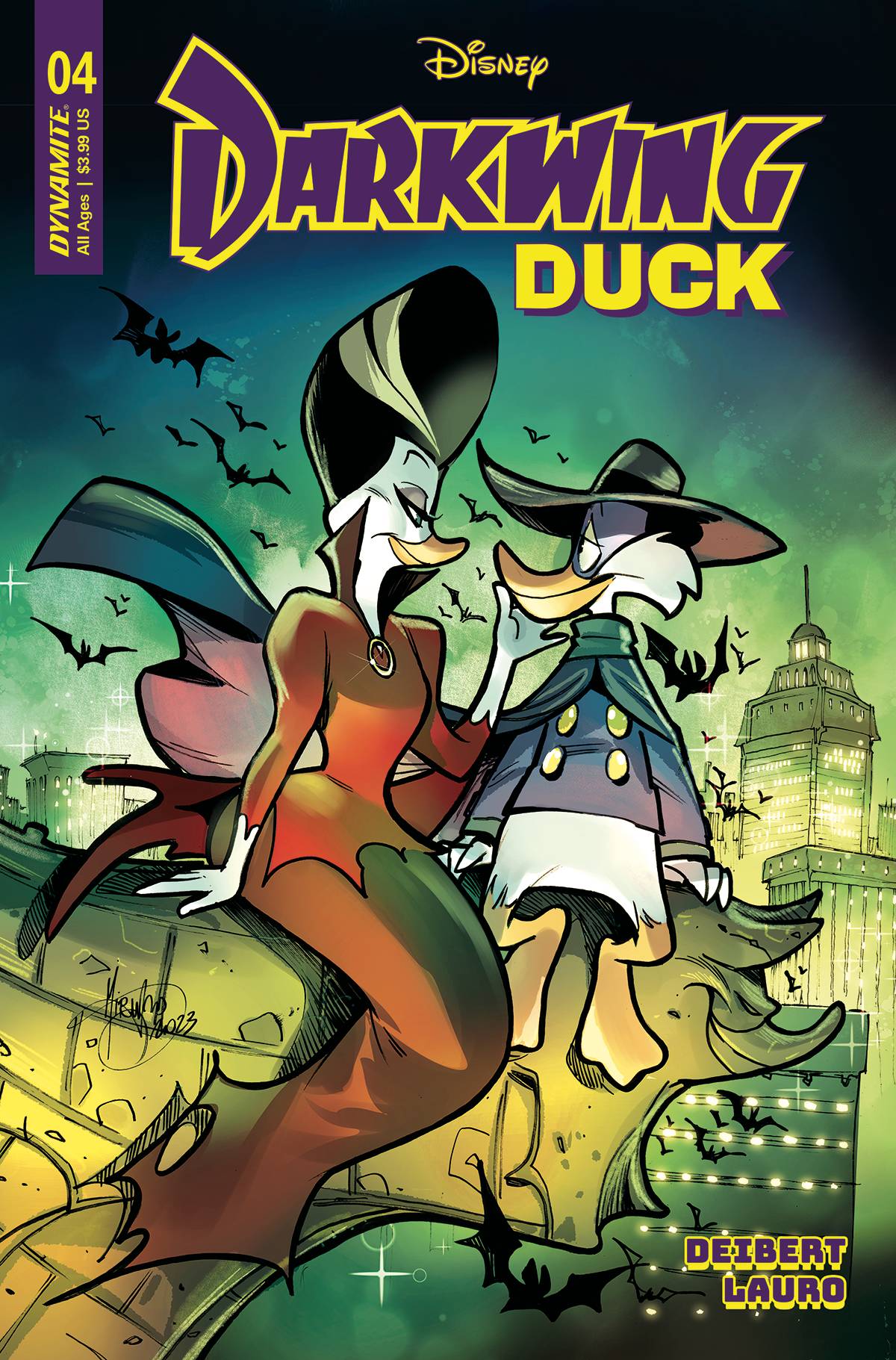 Darkwing Duck #4 Cvr B Andolfo (STL264287)