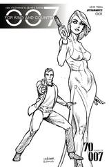 007 For King Country #1 Cvr F 10 Copy Incv Linsner Line Art (STL264233)