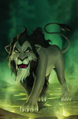 Disney Villains Scar #1 Cvr N 50 Copy Incv Yoon Virgin (STL264219)