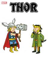 Thor #33 Jeffrey Brown Var (STL264128)