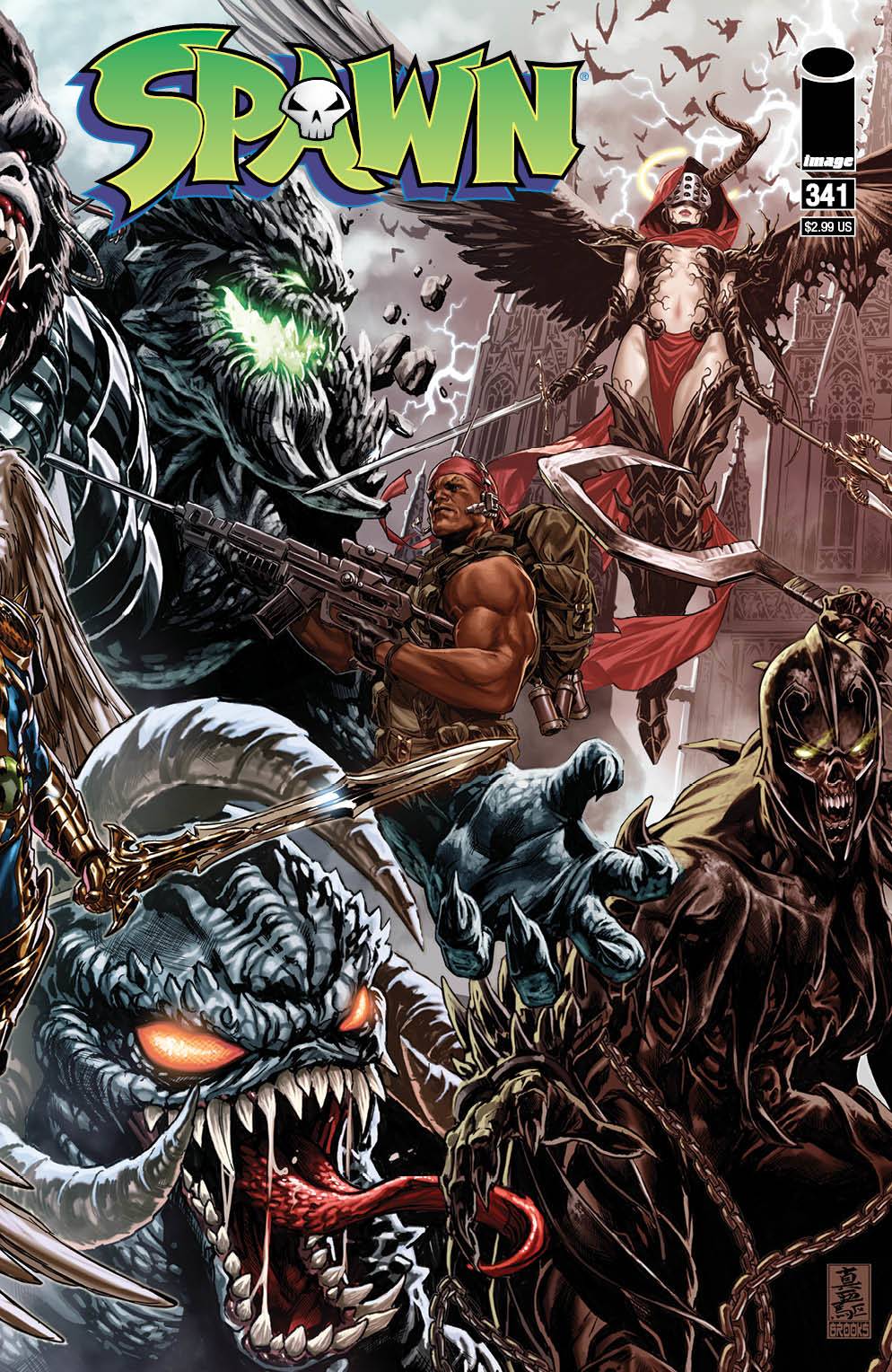 Spawn #341 Cvr A Brooks (STL263797)