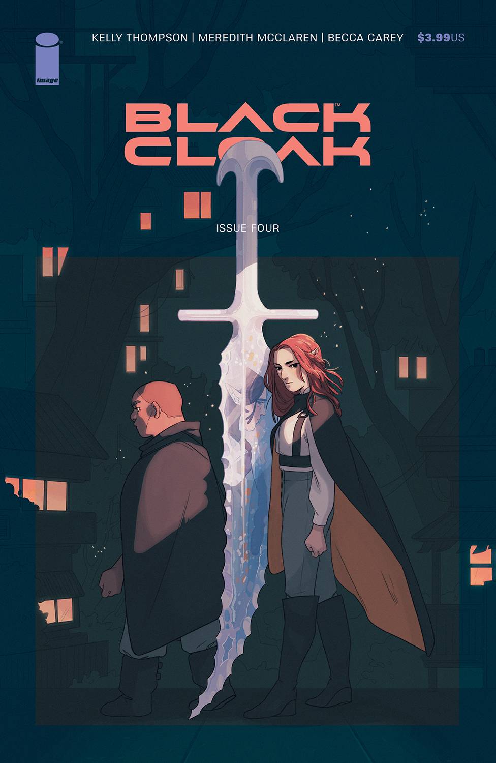 Black Cloak #4 Cvr B Milledge (STL263735)