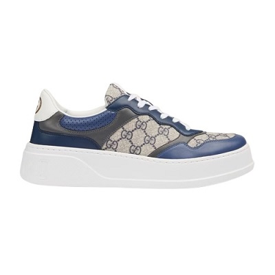 Gucci - MENS GG SNEAKER - Beige and Blue