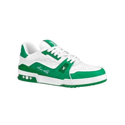 Louis Vuitton - LV Trainer Sneaker - Green-White