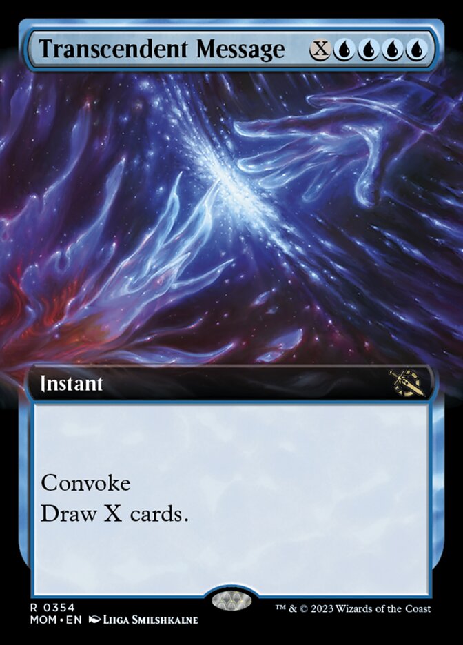 Transcendent Message - Extended Art